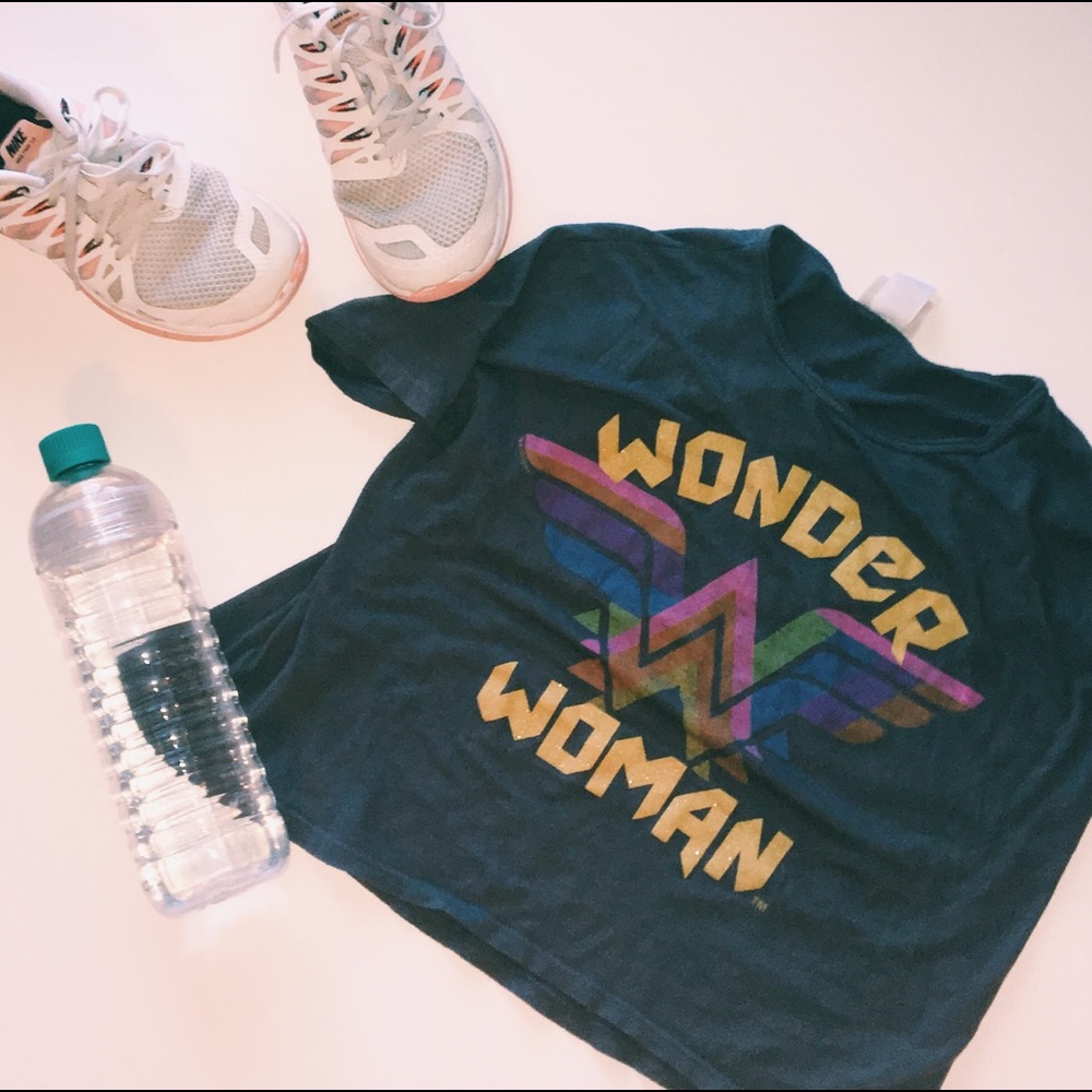 Wonder Woman crop t shirt